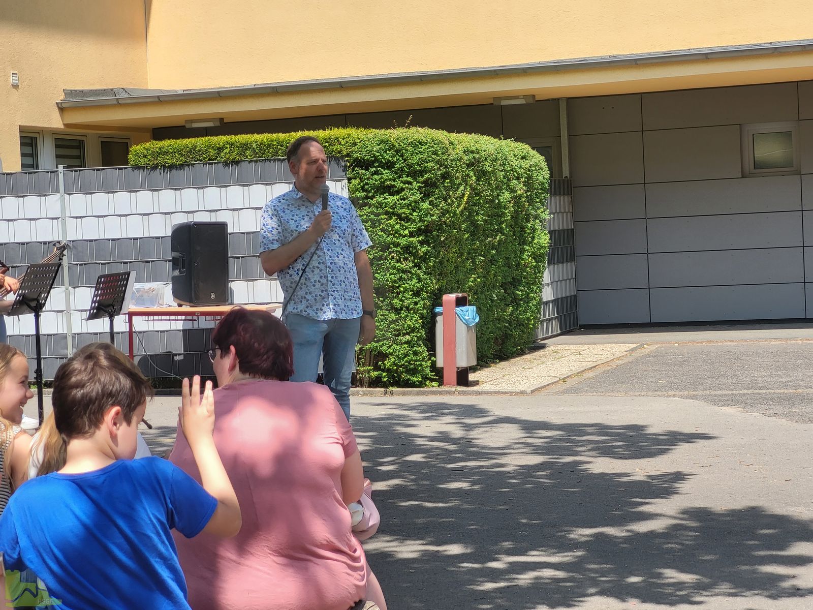 Herzlicher Empfang für die neuen Fünftklässler:innen